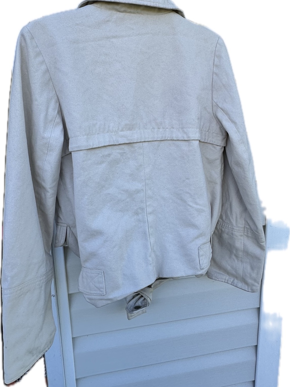 GAP Light Cream Utility Jacket - Picture 2 of 5